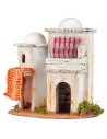 Grupo de casas árabes cm 18x13x18 h