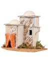Grupo de casitas árabes cm 15.5x11.5x14 h