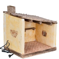 Taller de herrero con brasero tembloroso cm 22x18x24 h para belén 2