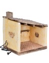 Bottega del fabbro con brace funzionante cm 22x18x24 h