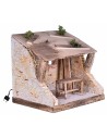 Carpenter's workshop cm 22x18x20.5 h for nativity scene Mondo Presepi