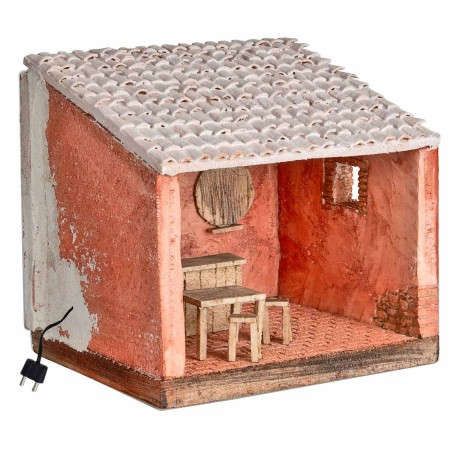 Tavern cm 22x18x21 h for nativity scene Mondo Presepi