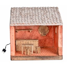 Osteria cm 22x18x21 h per presepe Mondo Presepi