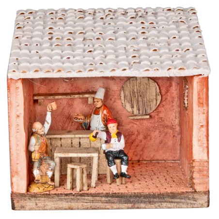 Osteria cm 22x18x21 h para belén Mondo Presepi