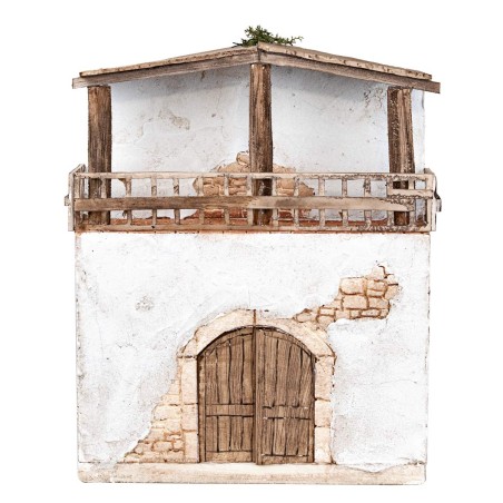 Barn cm 30x10x35 h for nativity scene Mondo Presepi