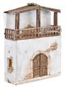 Barn cm 30x10x35 h for nativity scene Mondo Presepi