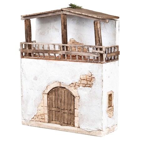 Barn cm 30x10x35 h for nativity scene Mondo Presepi