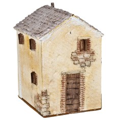 Rustic house 17x20x27 cm h for nativity scene Mondo Presepi
