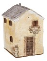 Casa rústica cm 17x20x27 h para belén Mondo Presepi