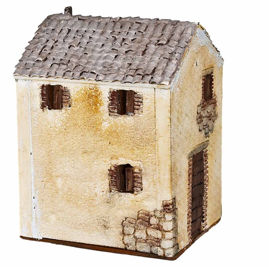 Rustic house 17x20x27 cm h for nativity scene Mondo Presepi