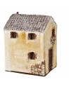 Casa rústica cm 17x20x27 h para belén Mondo Presepi