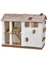 Cascina con fienile cm 35x15x27.5 h per presepe Mondo Presepi
