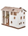 Cascina con fienile cm 35x15x27.5 h per presepe Mondo Presepi