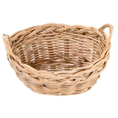 Wicker basket cm 5x3x3 h for nativity scene Mondo Presepi