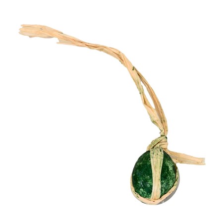 Melon to hang with straw binding Ø1.6 cm for nativity scene