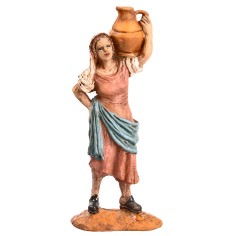 Arab woman with amphora 9 cm Oliver for nativity scene World Nativity Scenes