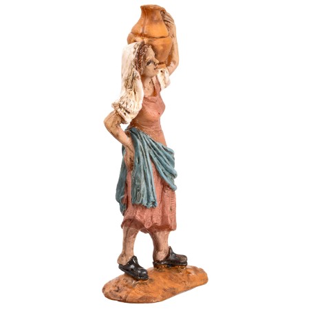 Arab woman with amphora 9 cm Oliver for nativity scene World Nativity Scenes