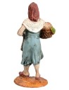 Arab woman with fruit basket Oliver series 9 cm for nativity scene