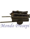 Carro cm 13,5 con legna