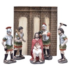 Crowning with Thorns 10 cm Easter statues for Mondo nativity scene