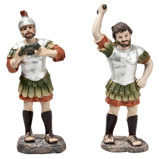 Coronación de espinas 10 cm estatuas de Pascua para belén Mundo