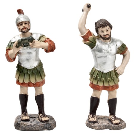 Coronación de espinas 10 cm estatuas de Pascua para belén Mundo