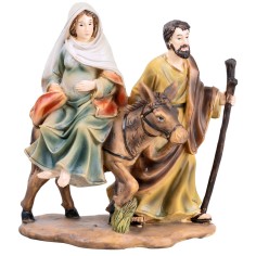 José que conduce un burro con María embarazada encima serie 18 cm