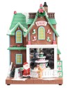 Pasticceria natalizia con luci e suoni cm 18x15x26 h