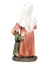 Mamma con bambino serie 11 cm in resina per presepe Mondo