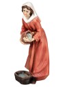 Woman with jug pouring water series 11 cm in resin for