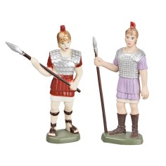 Set soldato romano e comandante 8 cm
