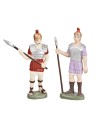 Set soldato romano e comandante 8 cm