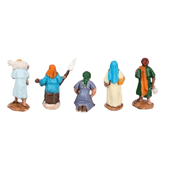 Conjunto de 5 figuras surtidas de PVC de la serie 3,5 cm por