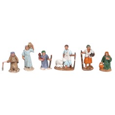 Juego de 6 figuras surtidas de PVC de la serie de 3,5 cm por