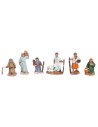 Set 6 statuine in stile arabo 3,5 cm