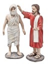 Resurrection of Lazarus 10 cm in resin Easter statues for