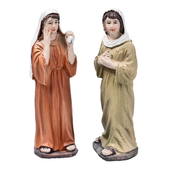 Resurrección de Lázaro 10 cm en estatuas pascuales de resina