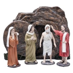 Resurrezione di Lazzaro 10 cm in resina statue pasquali