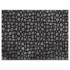 Colored panel in cork at small stones cm 33x16x1 for presepe