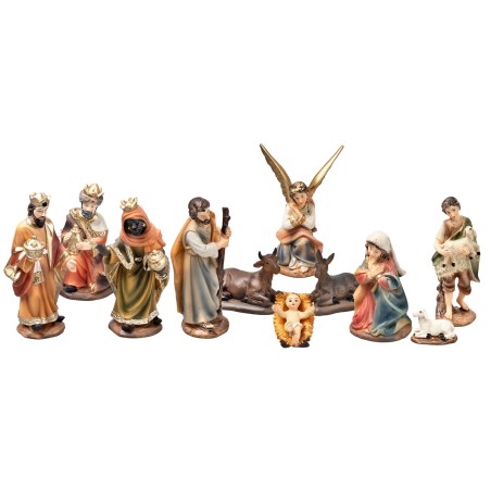 Nativity set 11 subjects 9 cm for nativity scene