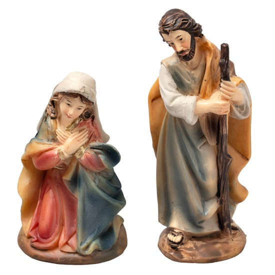 Nativity set 11 subjects 9 cm for nativity scene