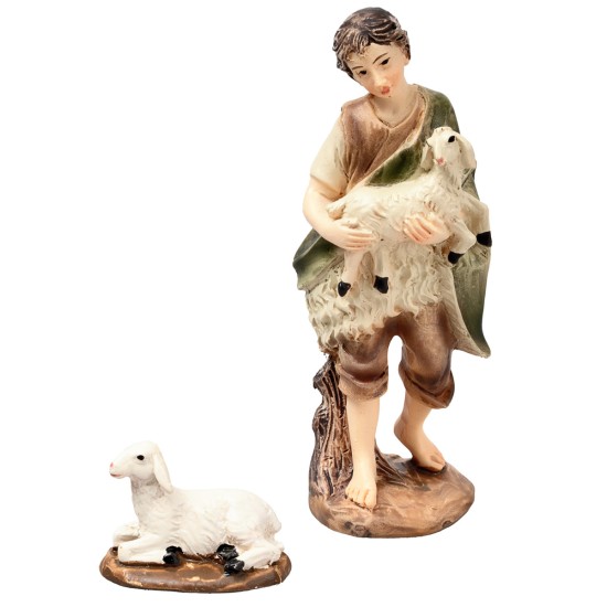 Set Natività 11 soggetti cm 9 per presepe per presepe Mondo