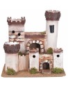 Castillo artesanal en estilo clásico cm 27x19,5x25,5 h