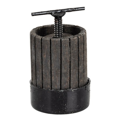 Prensa de madera cm ø 3x5,5 h para belén Mondo Presepi