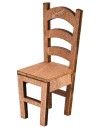 Sedia in legno alta cm 3x3x7,5 h per presepe Mondo Presepi