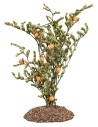 Pianta di arance in PVC con base effetto terra – Altezza 16 cm