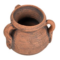 Terracotta amphora with three handles Ø2.5x2.3 cm for nativity scene 2