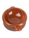 Pentola in terracotta smaltata Ø 2x1 h per presepe Mondo Presepi