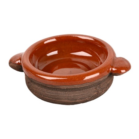 Pentola in terracotta smaltata Ø 2x1 h per presepe Mondo Presepi
