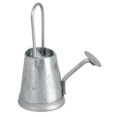 Regadera de hierro para pesebre de 4 cm de altura para pesebre Mundo